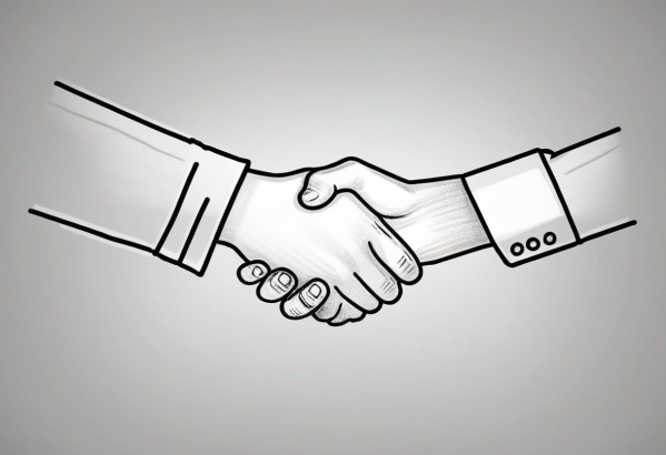 Die besten Dienstleister - Handshake