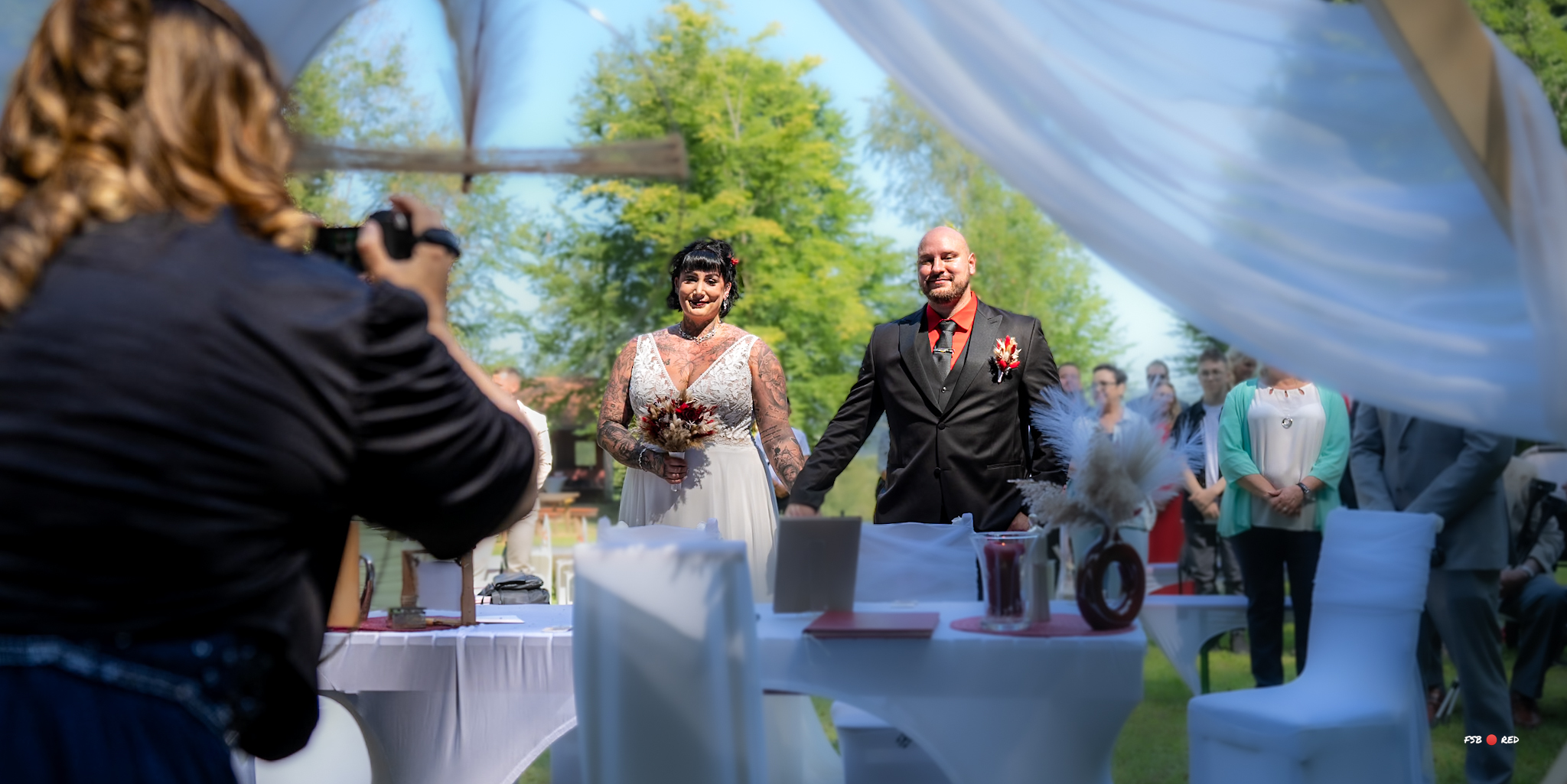 Brautpaar-Shooting und Wedding Reportage bei FSB.RED