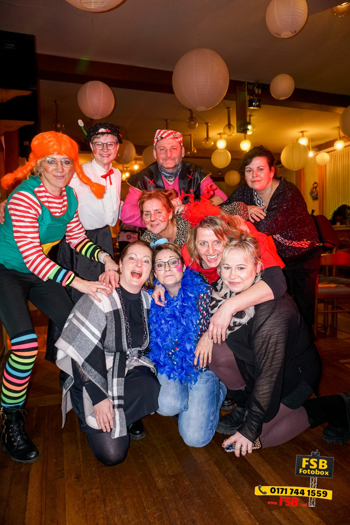 Partylaune zum Fasching in Kirchohmfeld