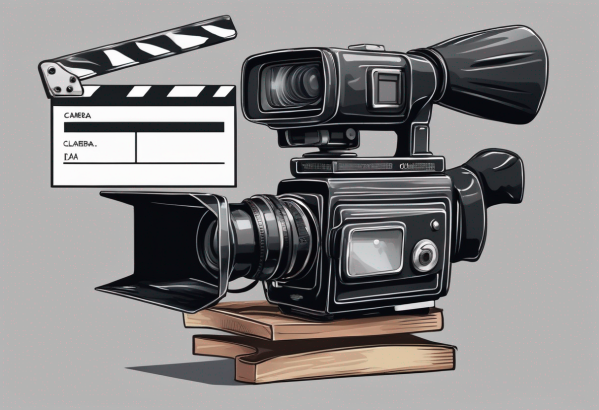 Photography & Videography - Camera & Clapperboard