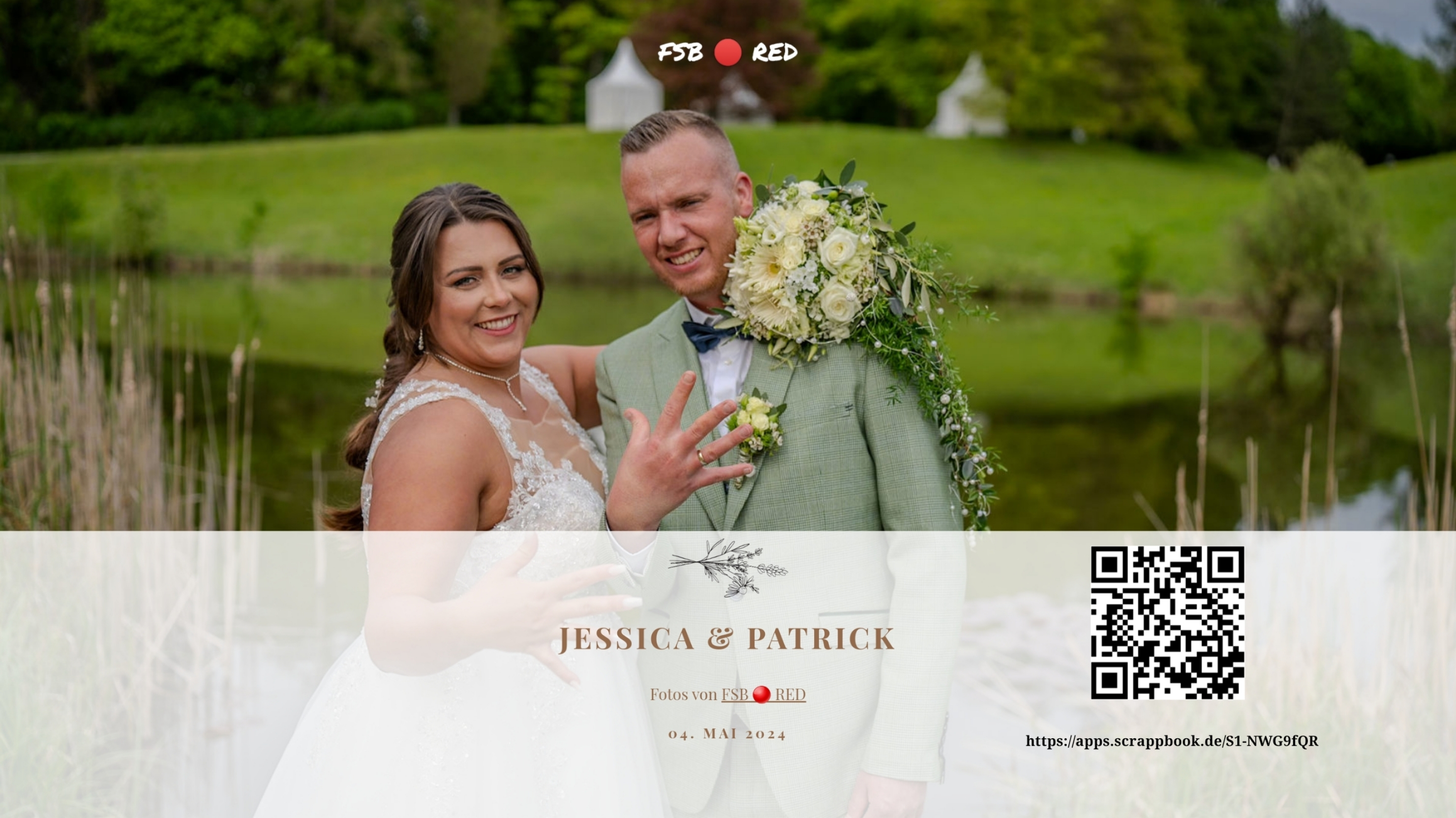 Kirchliche Hochzeit von Jessica & Patrick am 4. Mai 2024 in Fuldatal